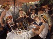 Pierre Renoir The Luncheon of the Boating Party painting